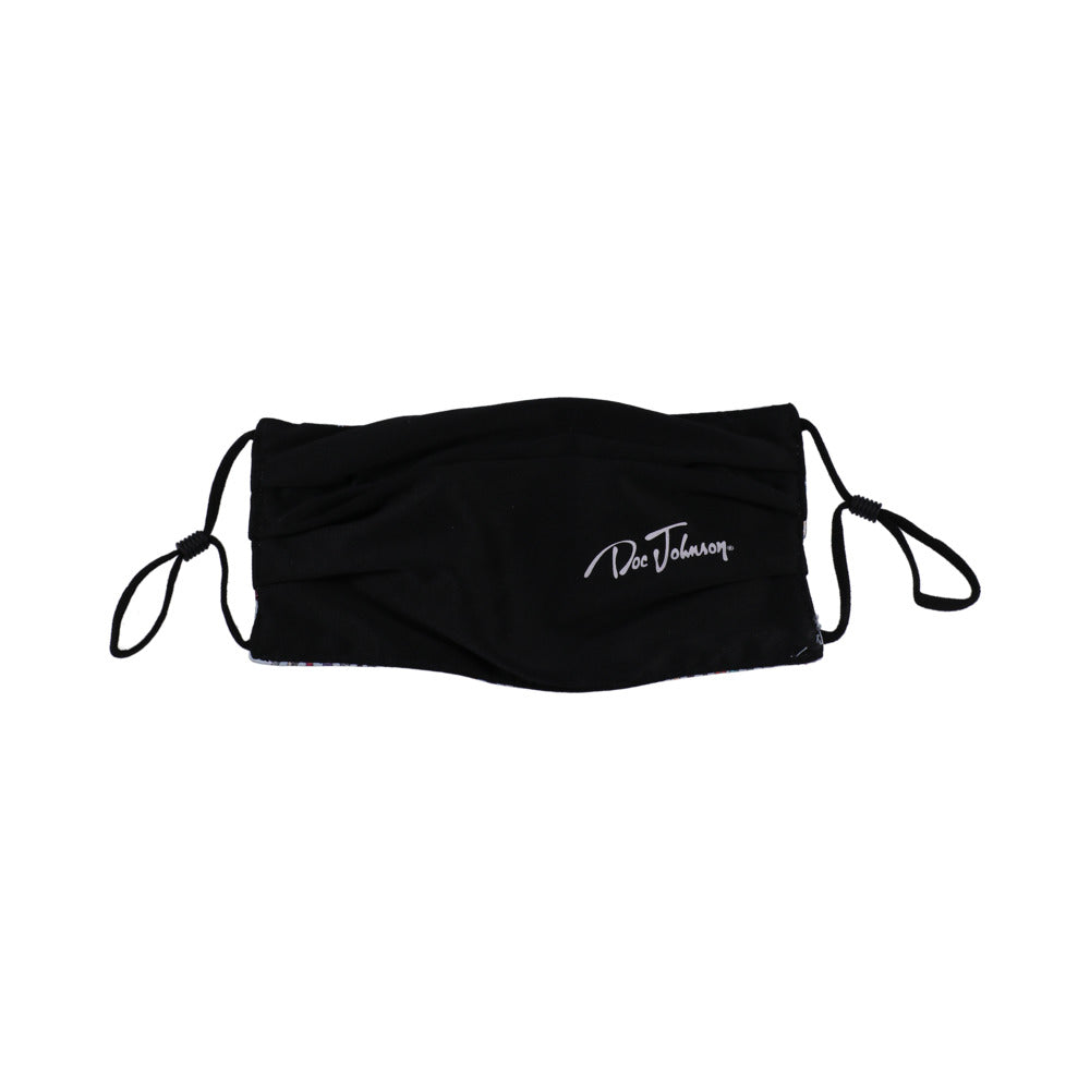 DJ Reversible & Adjustable Face Mask Blue Toy Pattern