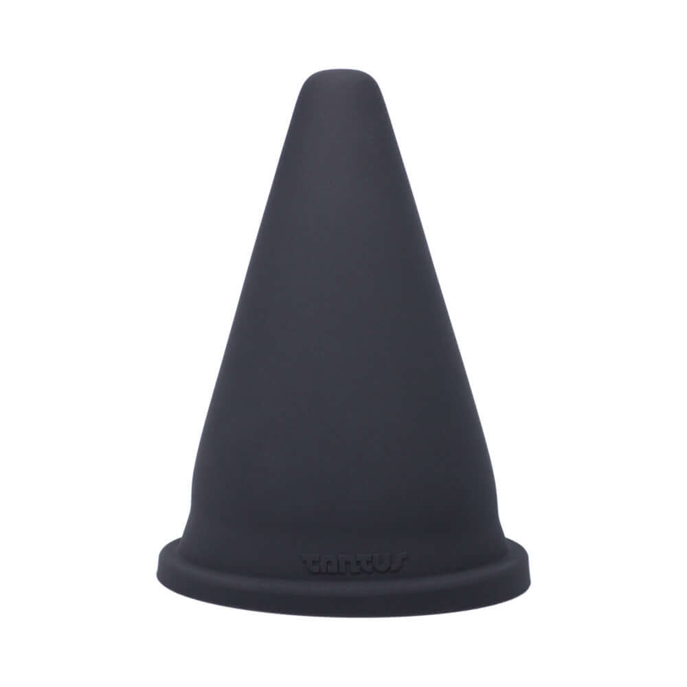 Tantus Cone Squat Dildo Onyx (Box)