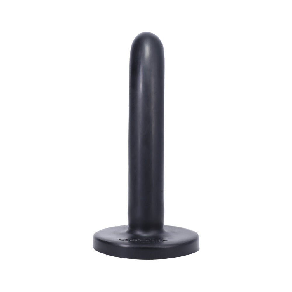 Tantus Silk Small Dildo Onyx with a smooth profile and premium silicone construction, designed for beginners.