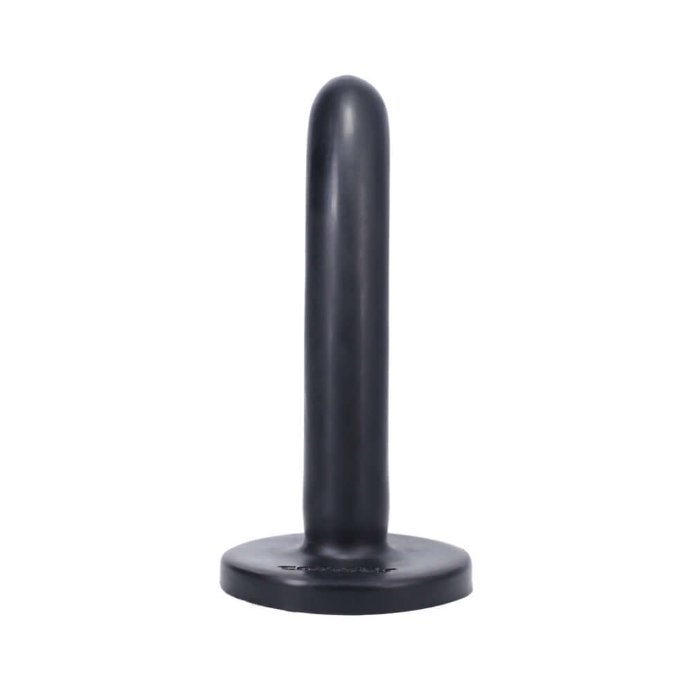 Tantus Silk Small Dildo Onyx with a smooth profile and premium silicone construction, designed for beginners.