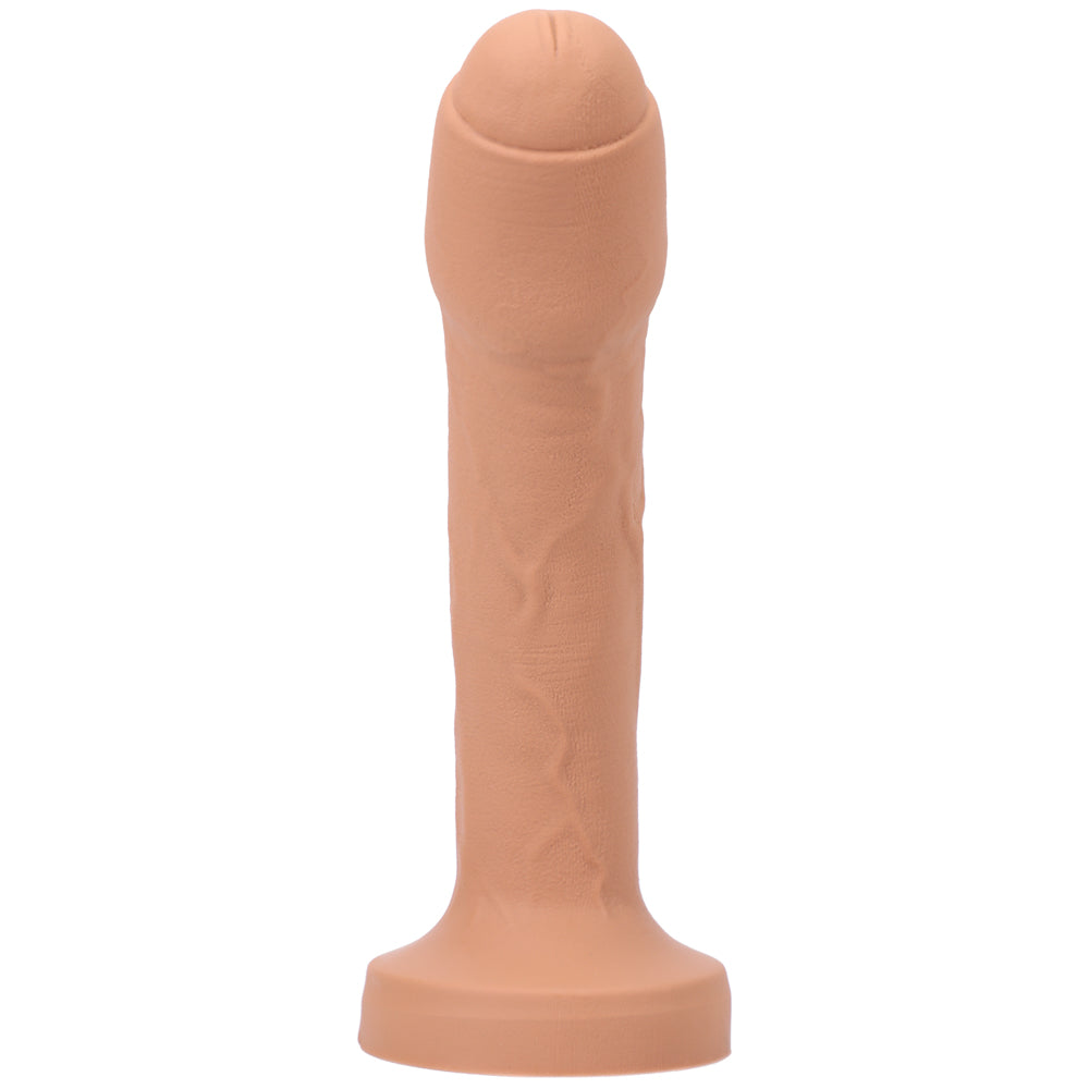 Tantus Uncut #2 O2 Dual Density Dildo Honey (Bag)