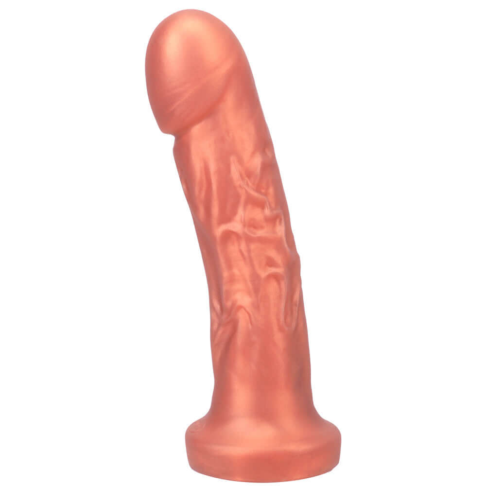 Tantus Goliath Soft Vibrating Dildo Kit Copper