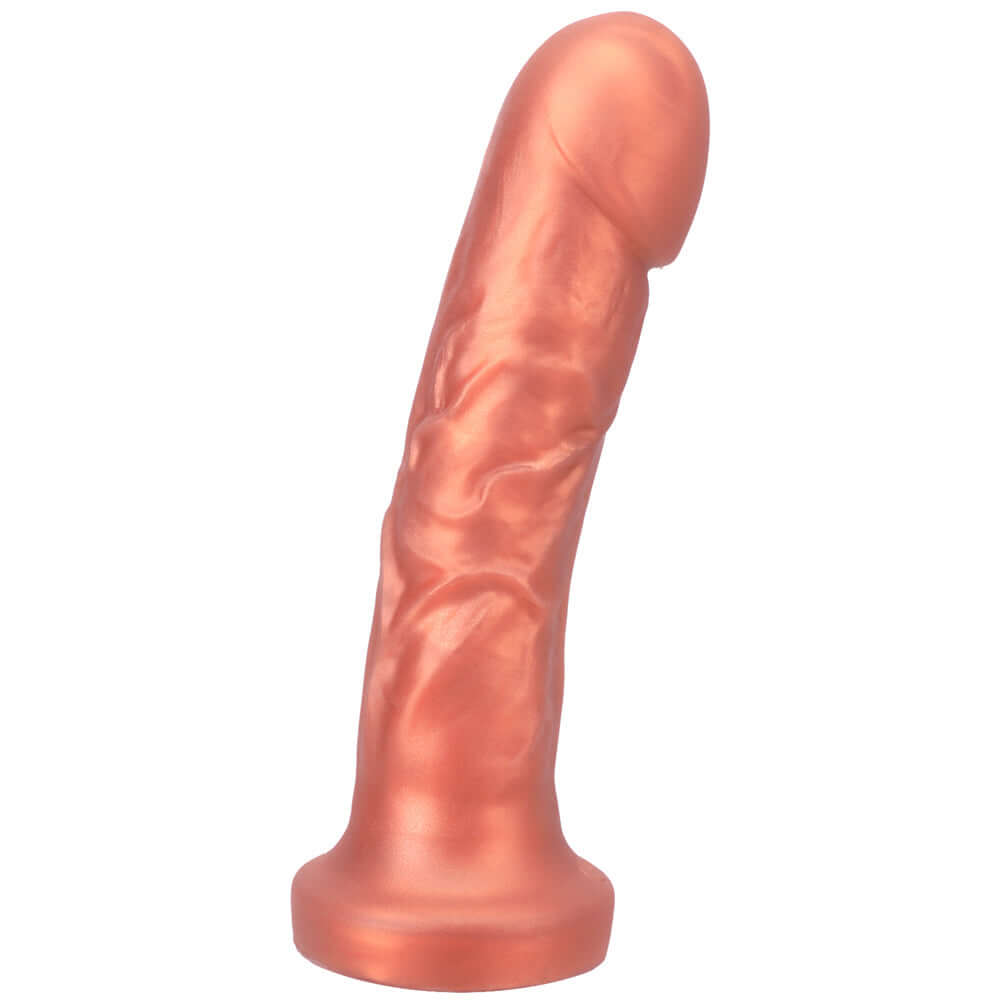 Tantus Goliath Soft Vibrating Dildo Kit Copper