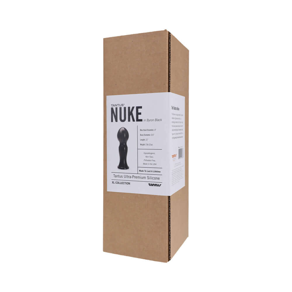 Tantus Nuke Dildo Black