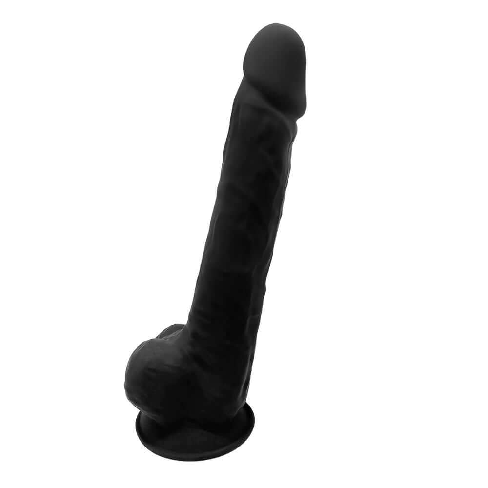 Silex-d The Original Model 1 Dildo 15 inches Black, extra-large dual-density silicone dildo.