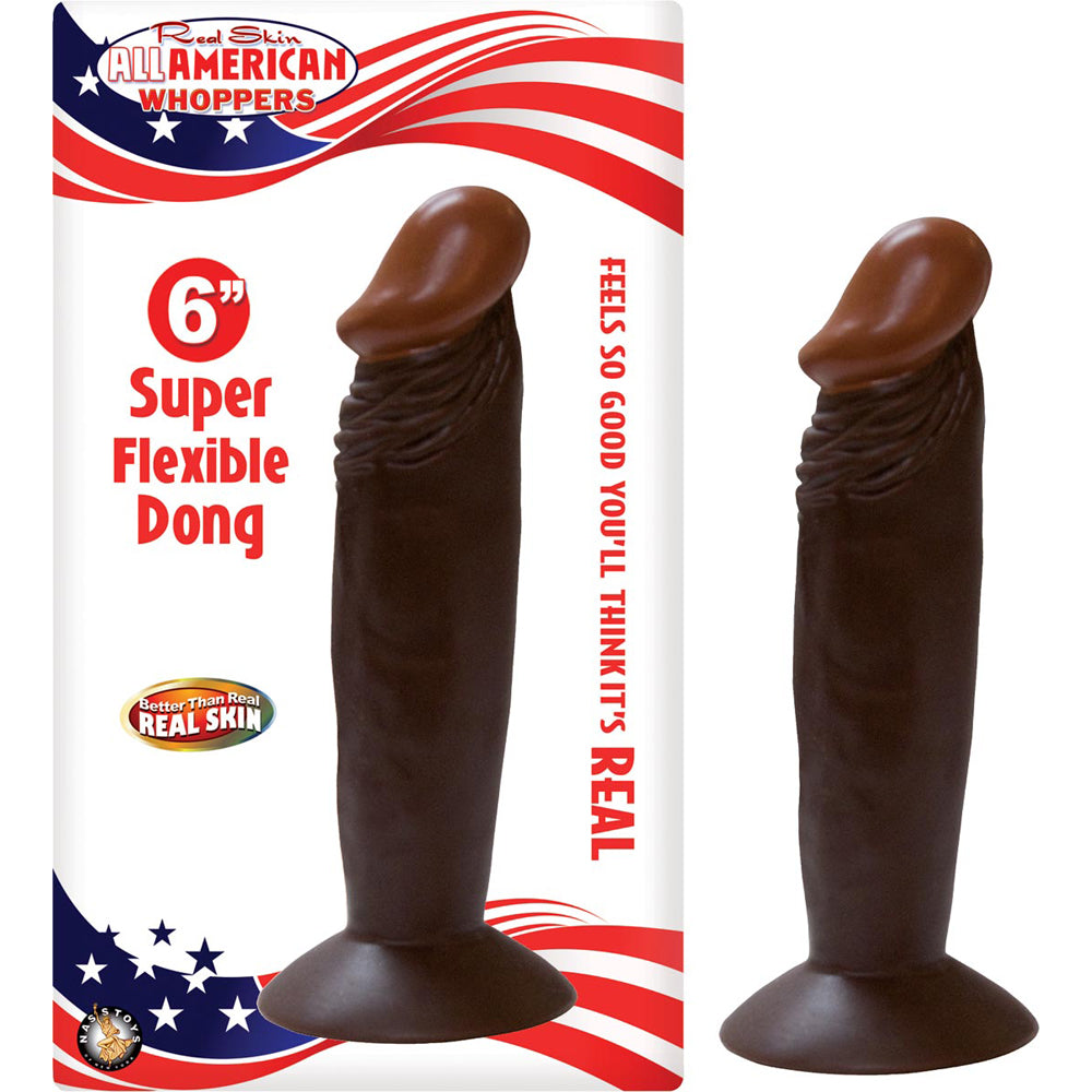Nasstoys Afro American Whoppers 6 Inch Dong Brown