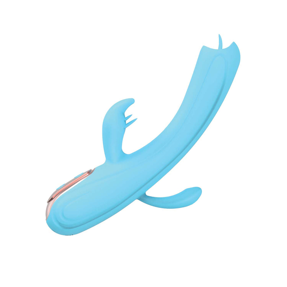 Nasstoys My Secret Flickering Tongue Vibrator Blue showcasing its unique design and features for sensual pleasure.