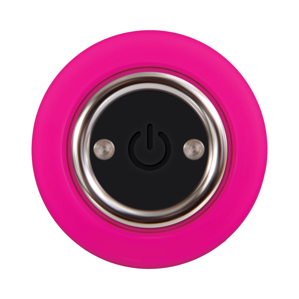 Evolved Bunny Bullet Rechargeable Silicone Vibrator With Ears Pink