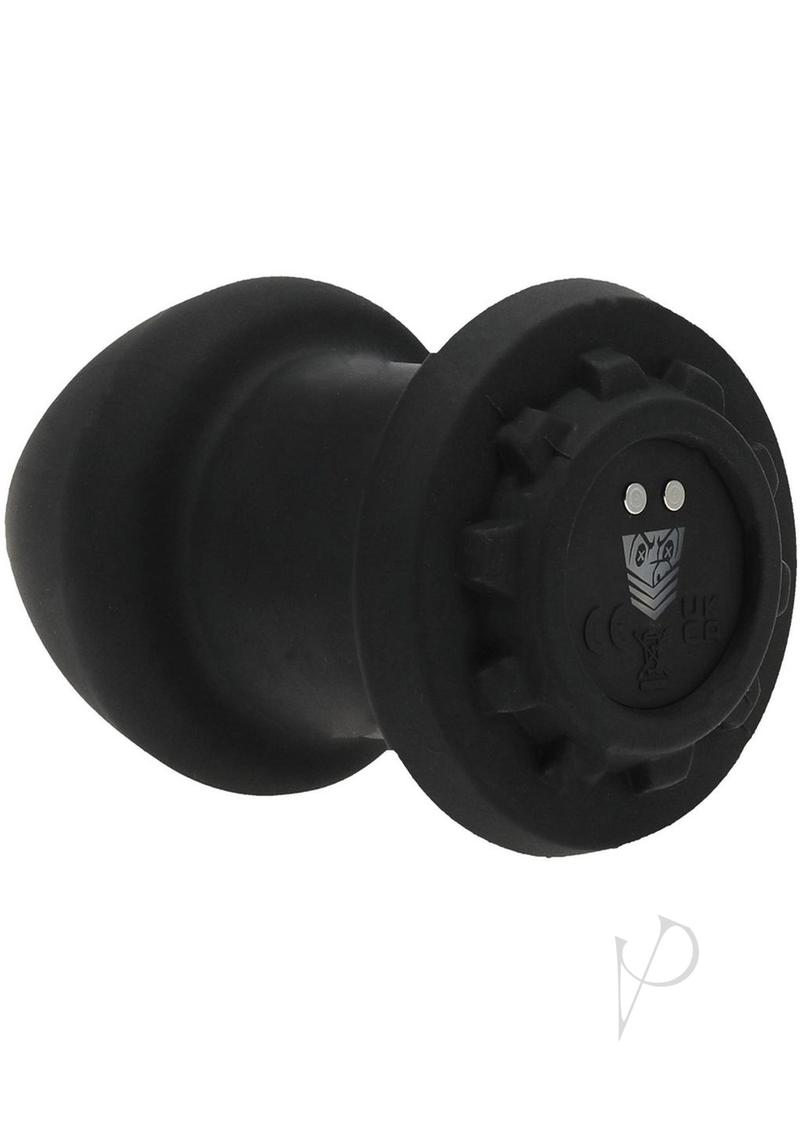 Fort Troff Robo Rimmer Rechargeable Silicone Anal Plug Black - Image 3