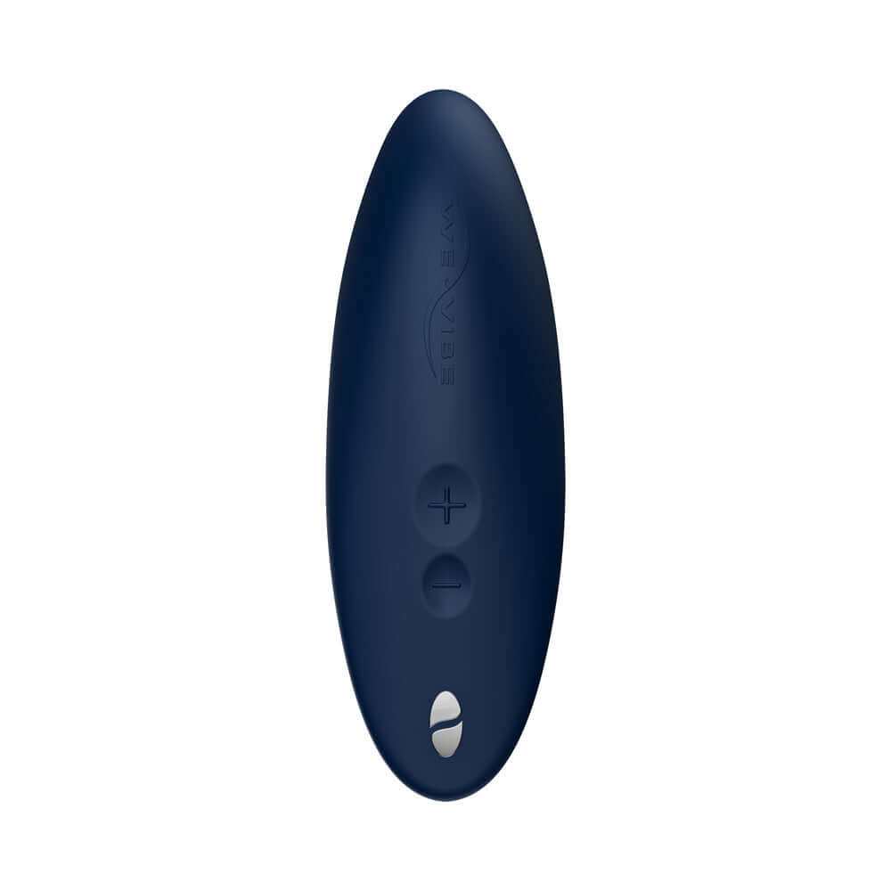 We-Vibe Melt Rechargeable Silicone Pleasure Air Clitoral Stimulator Midnight Blue