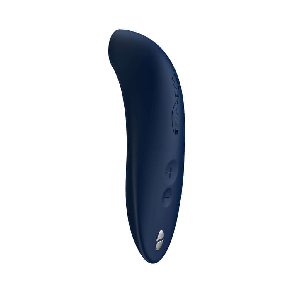 We-Vibe Melt Rechargeable Silicone Pleasure Air Clitoral Stimulator Midnight Blue