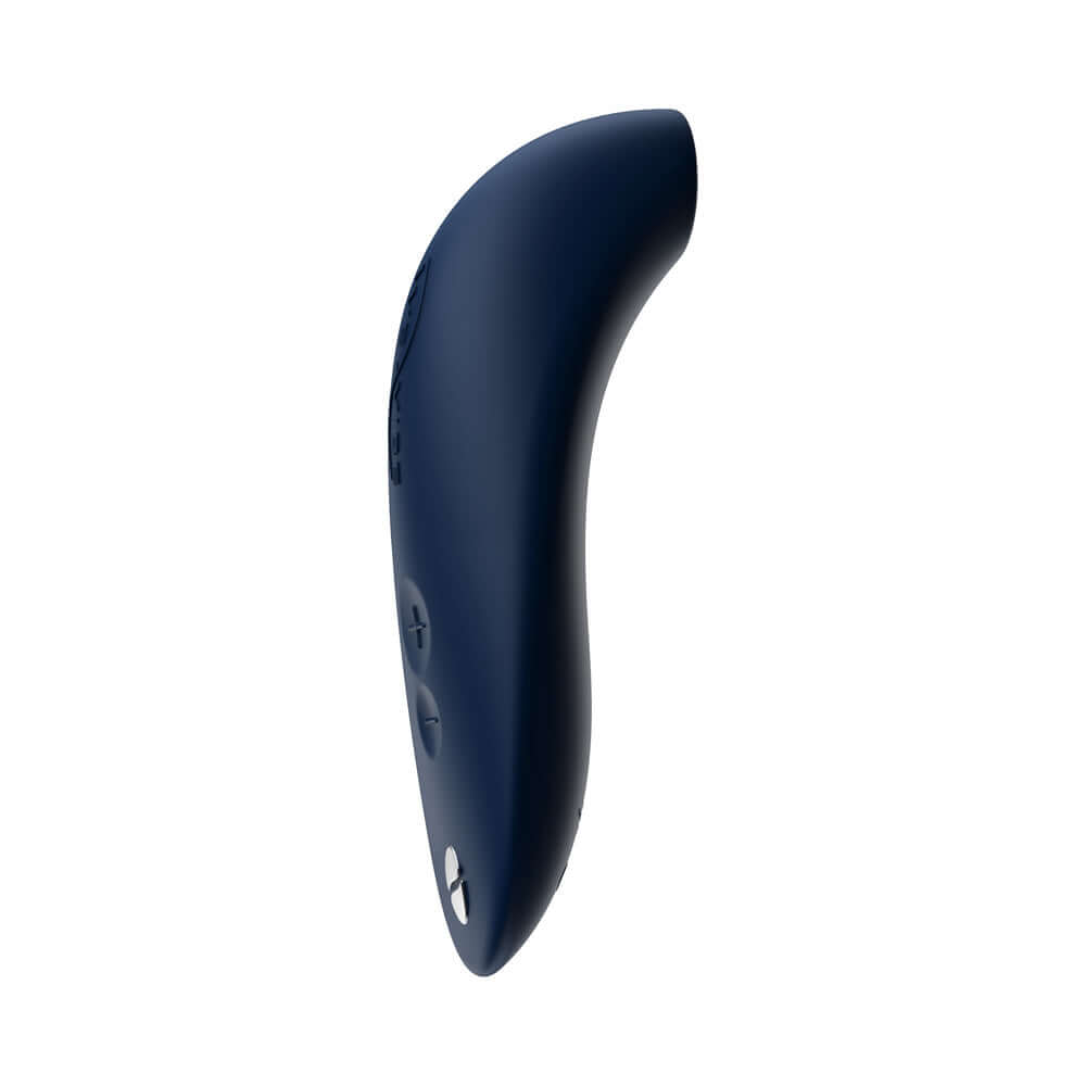 We-Vibe Melt Rechargeable Silicone Pleasure Air Clitoral Stimulator Midnight Blue