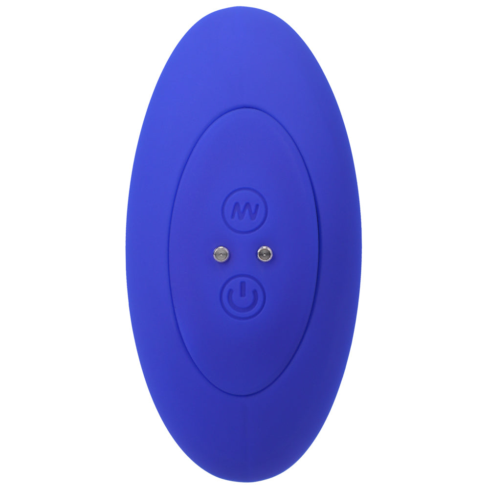 A-Play EXPANDER Rechargeable Silicone Anal Plug with Remote Blue