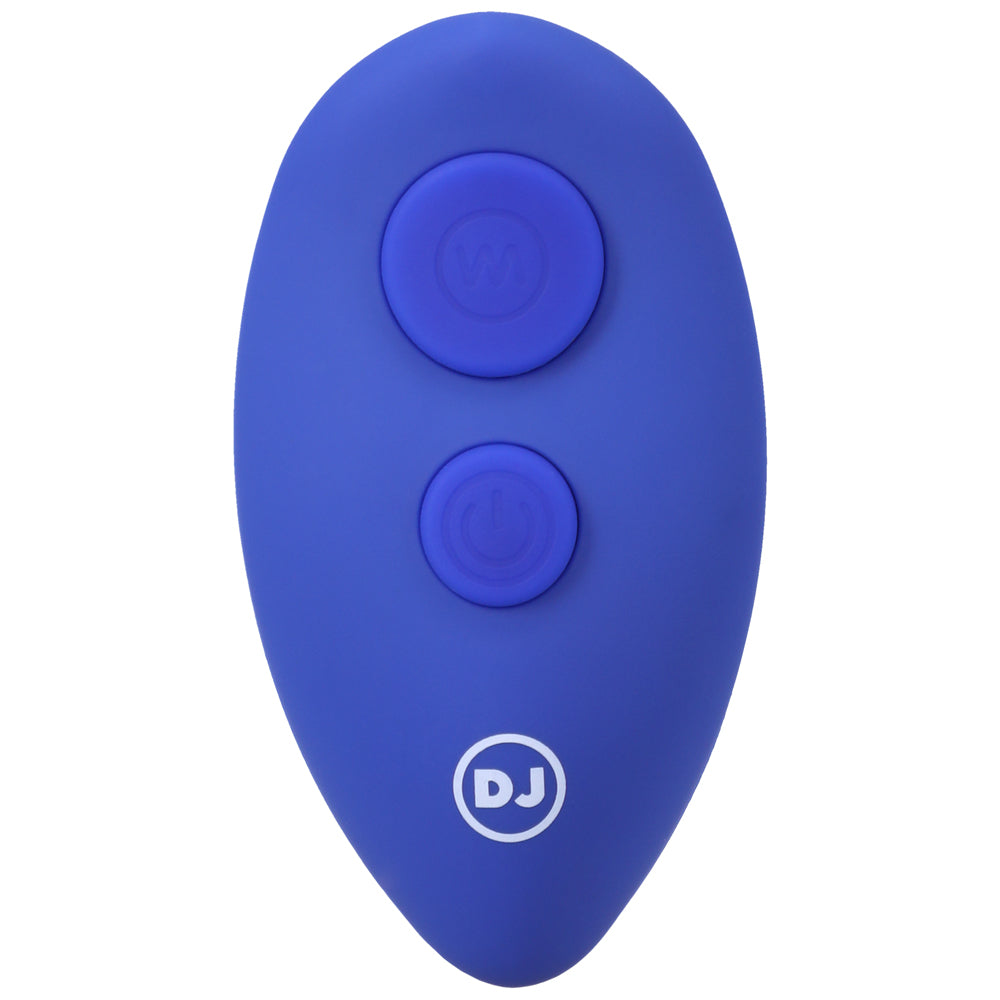 A-Play EXPANDER Rechargeable Silicone Anal Plug with Remote Blue