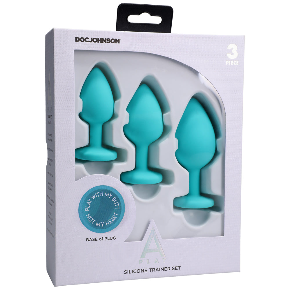 A-Play 3-Piece Anal Trainer Set Teal