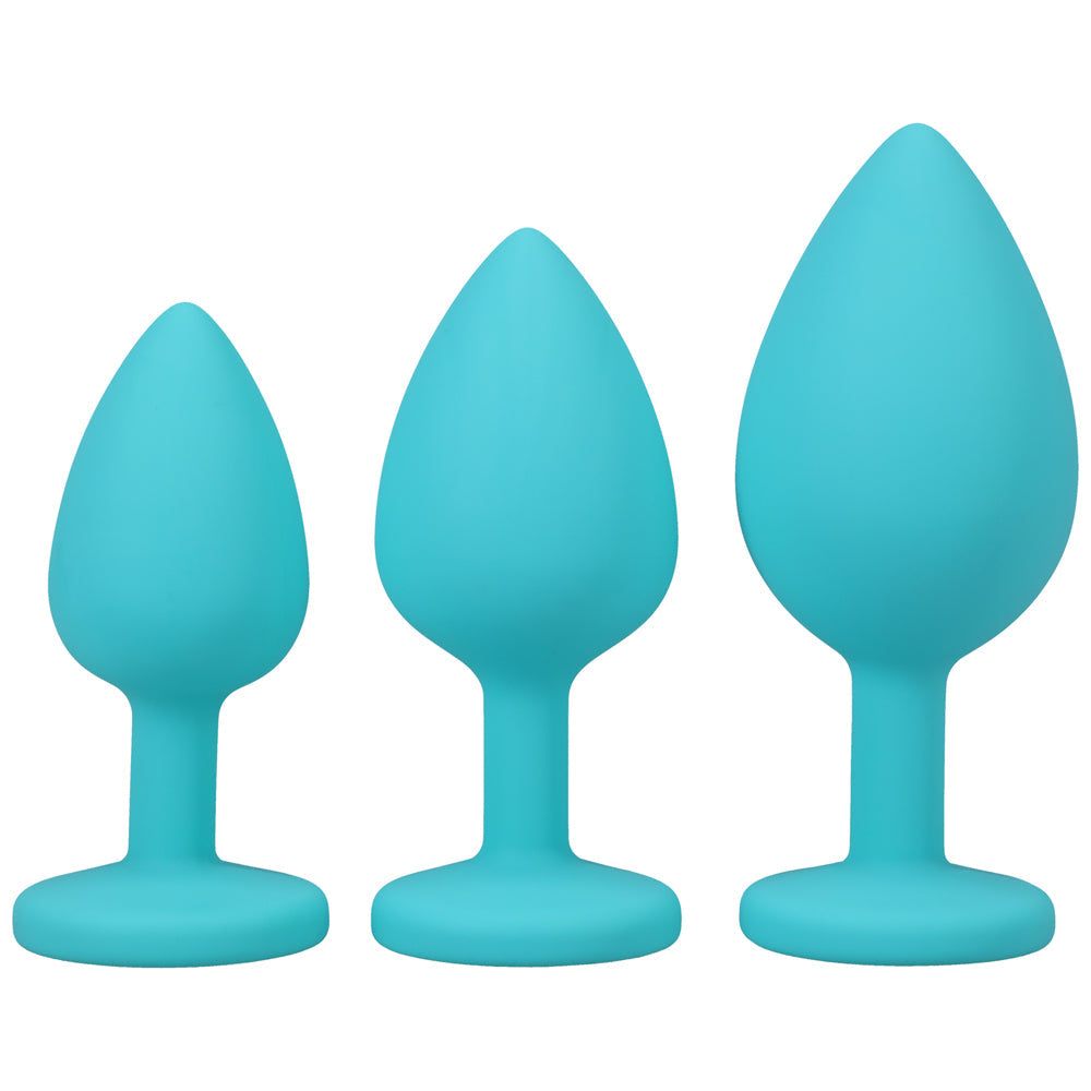 A-Play 3-Piece Anal Trainer Set Teal