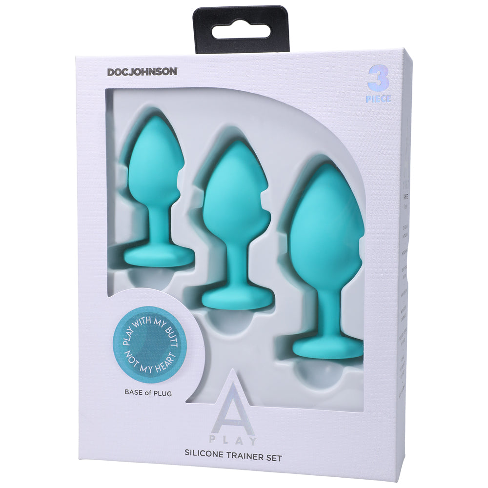 A-Play 3-Piece Anal Trainer Set Teal