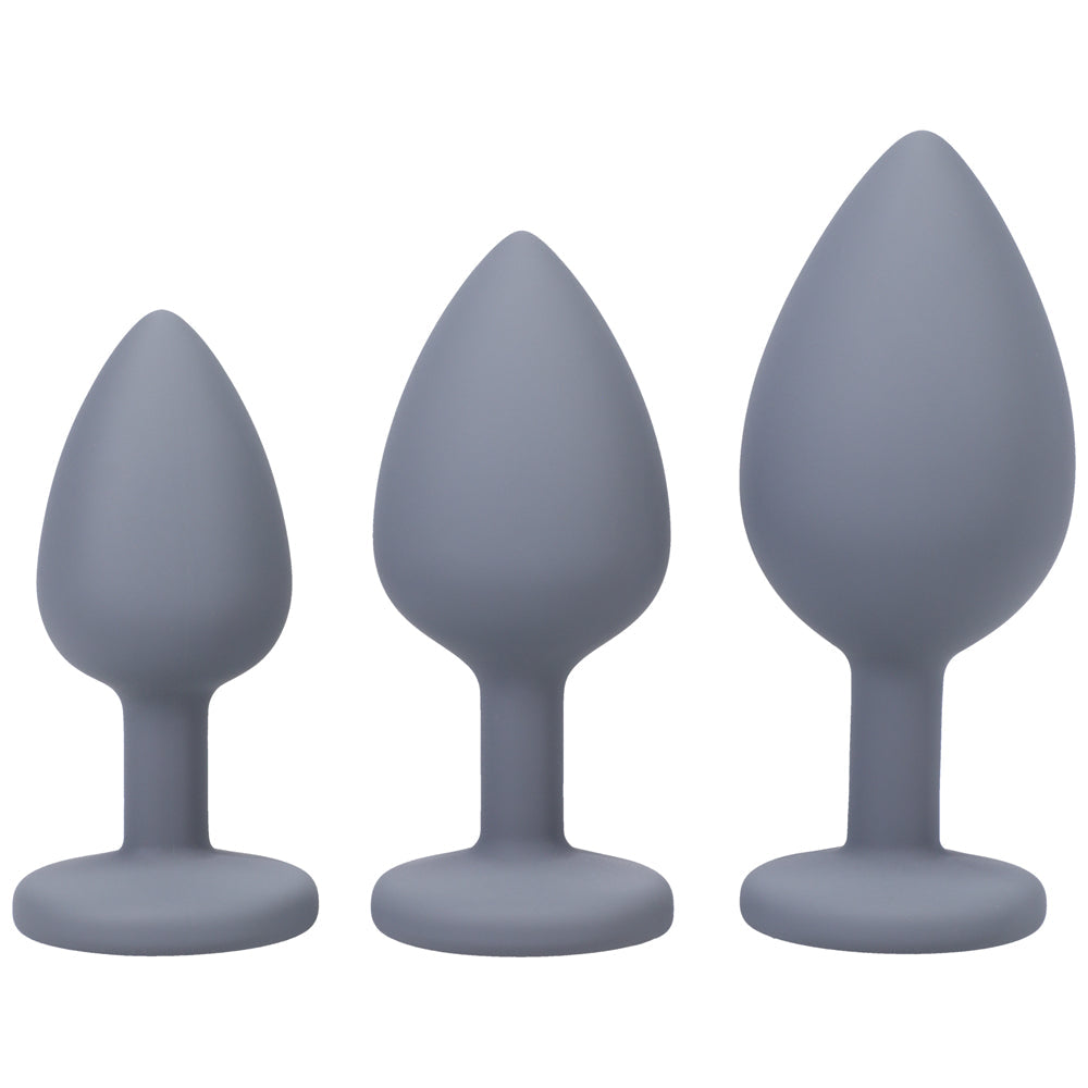 A-Play 3-Piece Anal Trainer Set Gray