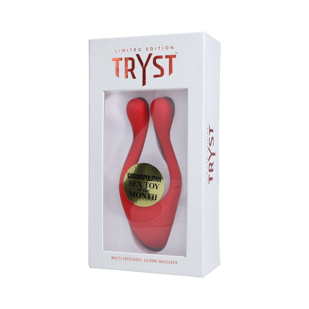 TRYST Multi Erogenous Zone Massager Red Limited Edition
