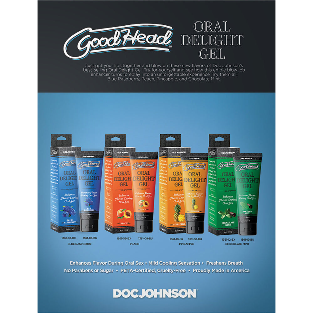 GoodHead Oral Delight Gel Chocolate Mint 4 oz.