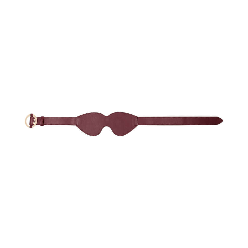 Ouch! Halo Eye Mask Blindfold Burgundy