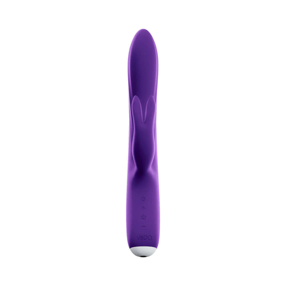 VeDO Thumper Bunny Rechargeable Dual Vibe Deep Purple