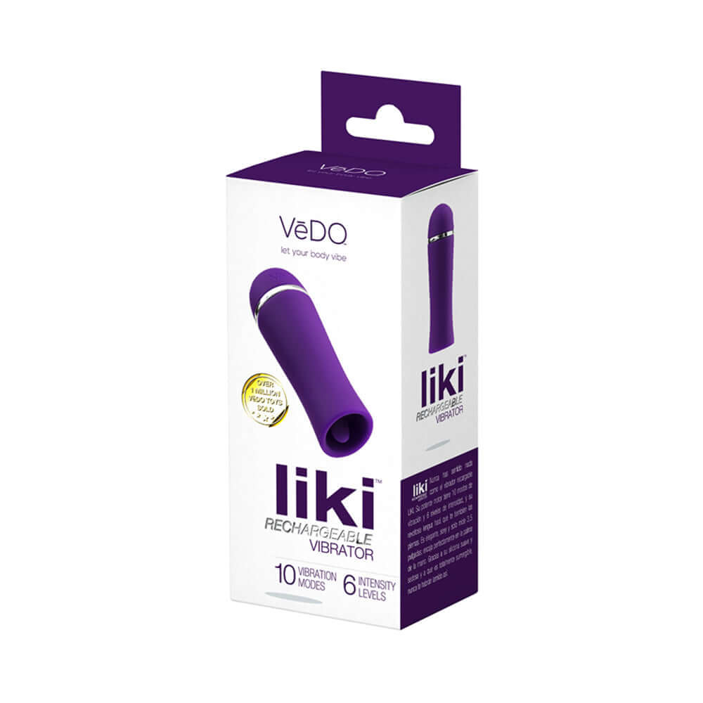 VeDO Liki Rechargeable Flicker Deep Purple