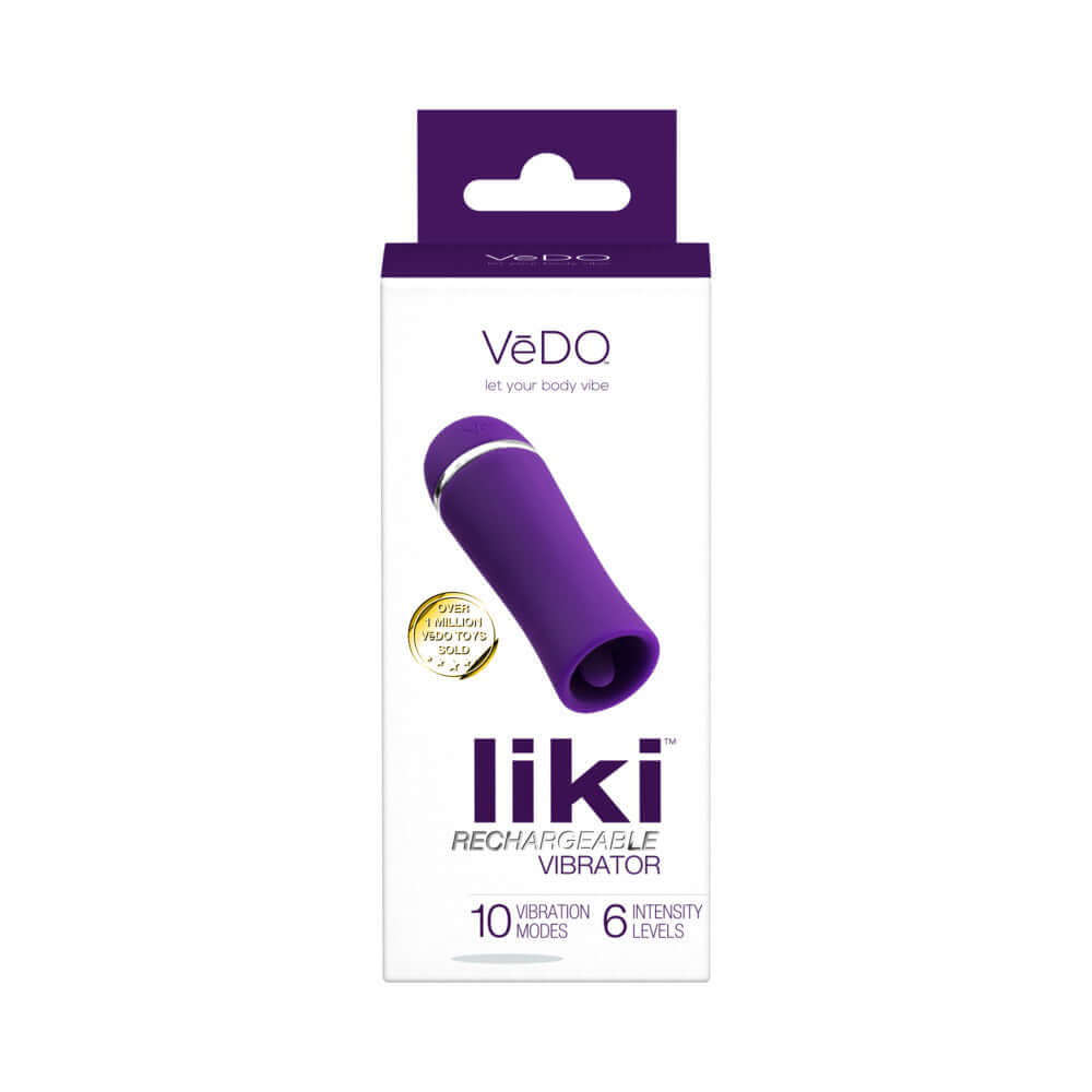 VeDO Liki Rechargeable Flicker Deep Purple