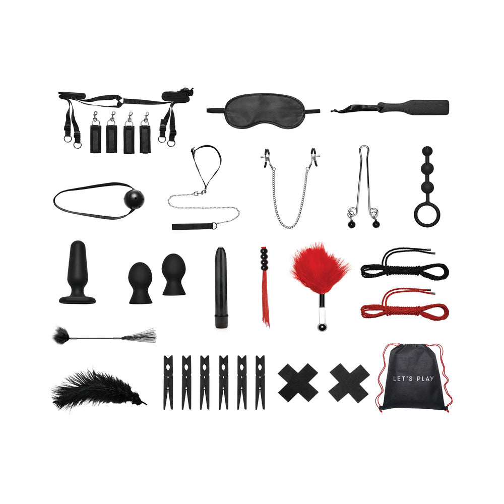 Lux Fetish Everything You Need Bondage In A Box 20-Piece Bedspreader Set