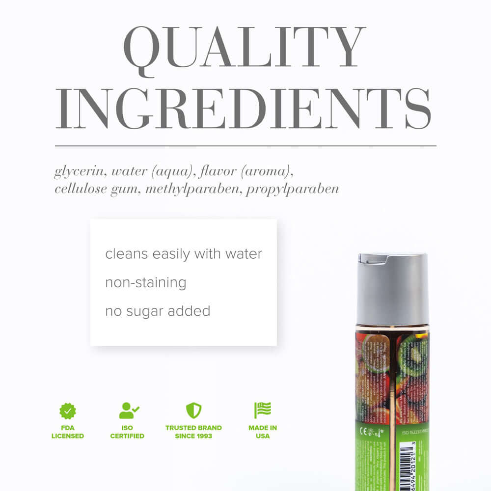JO H2O Tropical Passion Flavored Water-Based Lubricant 2 oz.