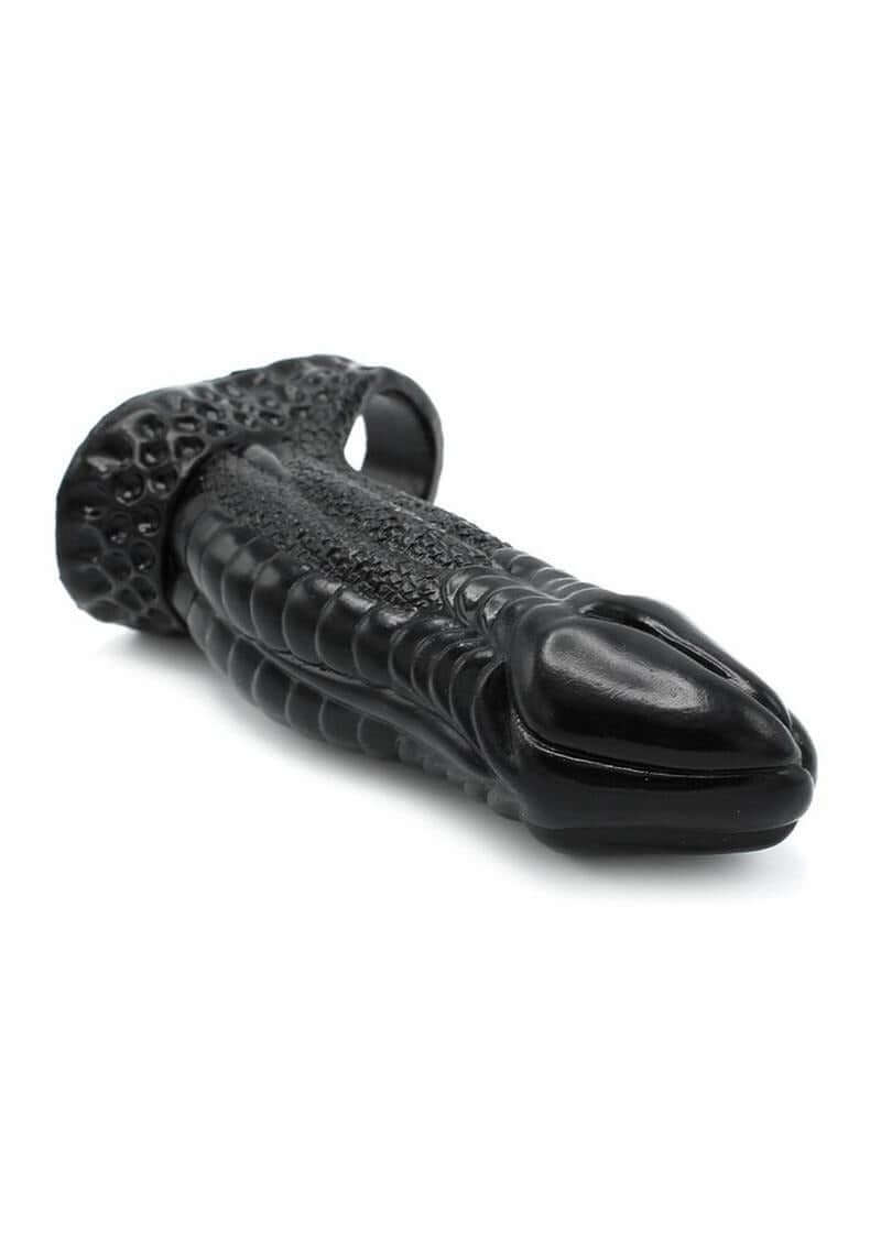 Monstar Beast Silicone Sleeve 01 Black featuring a unique textured design for enhanced stimulation.