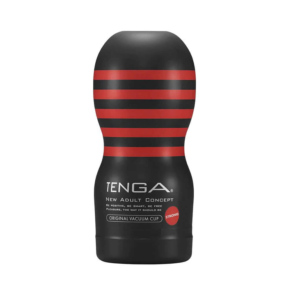 Tenga Original Vacuum Cup Strong, powerful suction male masturbator, designed for intense pleasure and satisfaction.