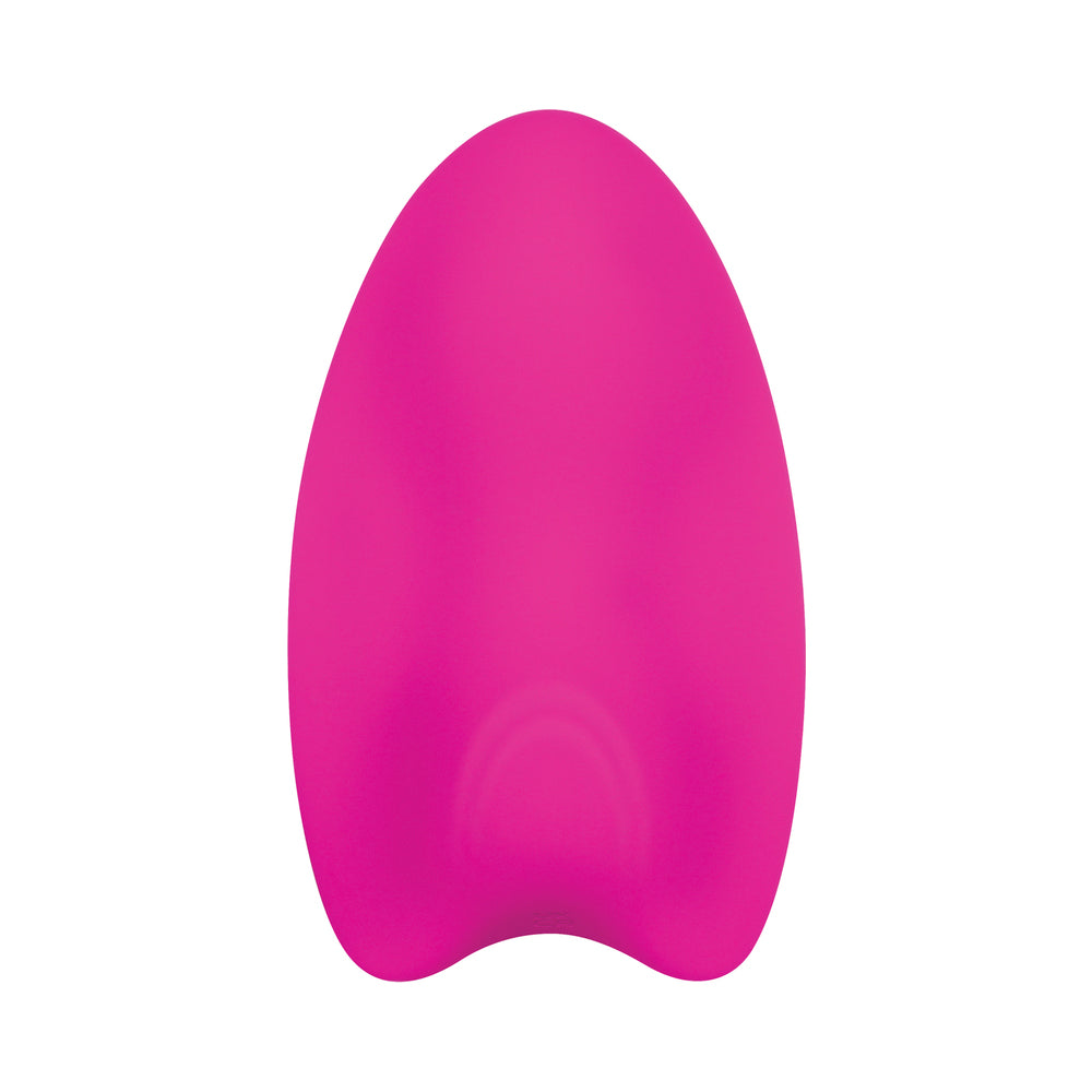 Gender X Under The Radar Remote Controlled Underwear Vibrator in bright pink color, sleek design and smooth silicone.