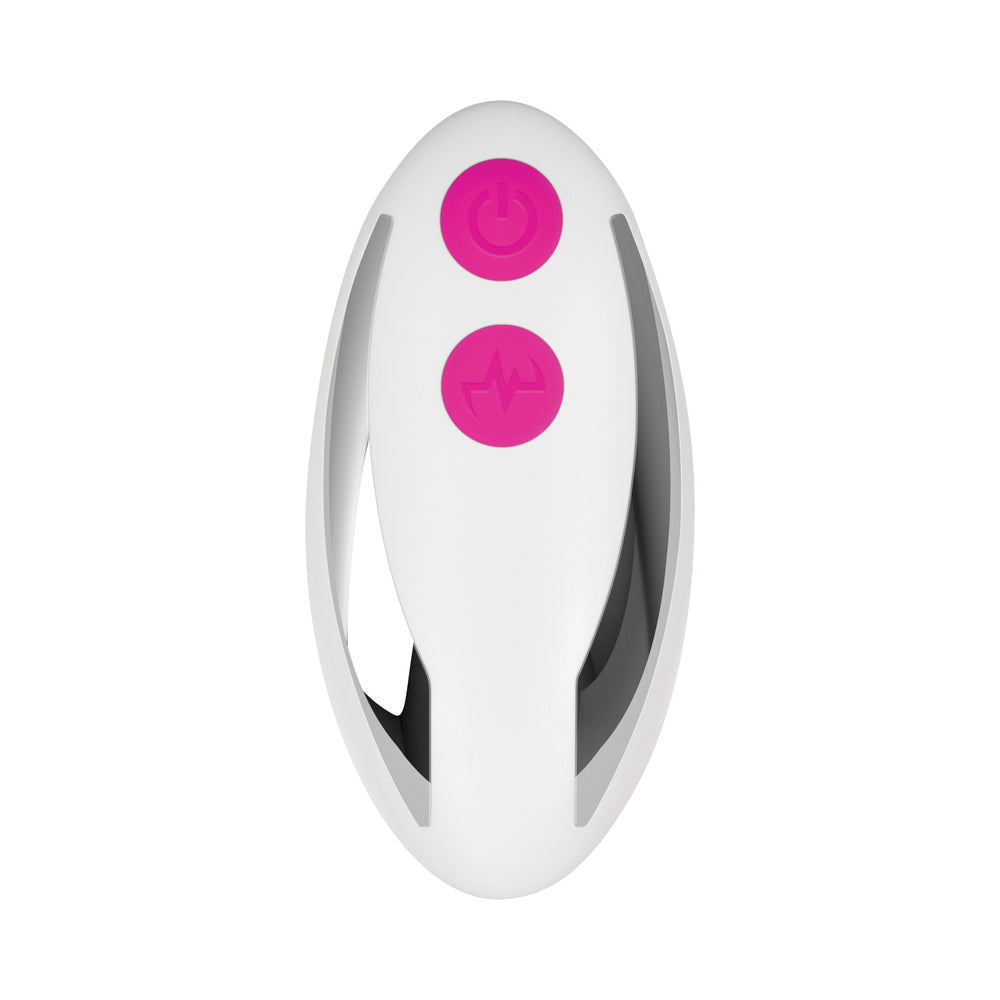 Gender X Under The Radar Remote Controlled Underwear Vibrator with pink buttons for easy control.