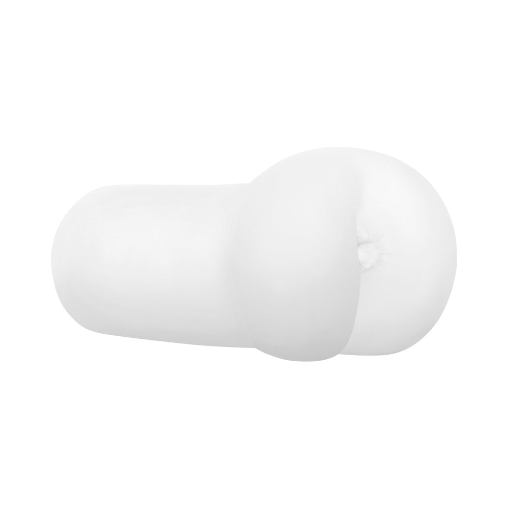 Gender X Clearly Combo 2-Piece 7.25 inches Realistic Dildo and Anal Entry Stroker Set Clear