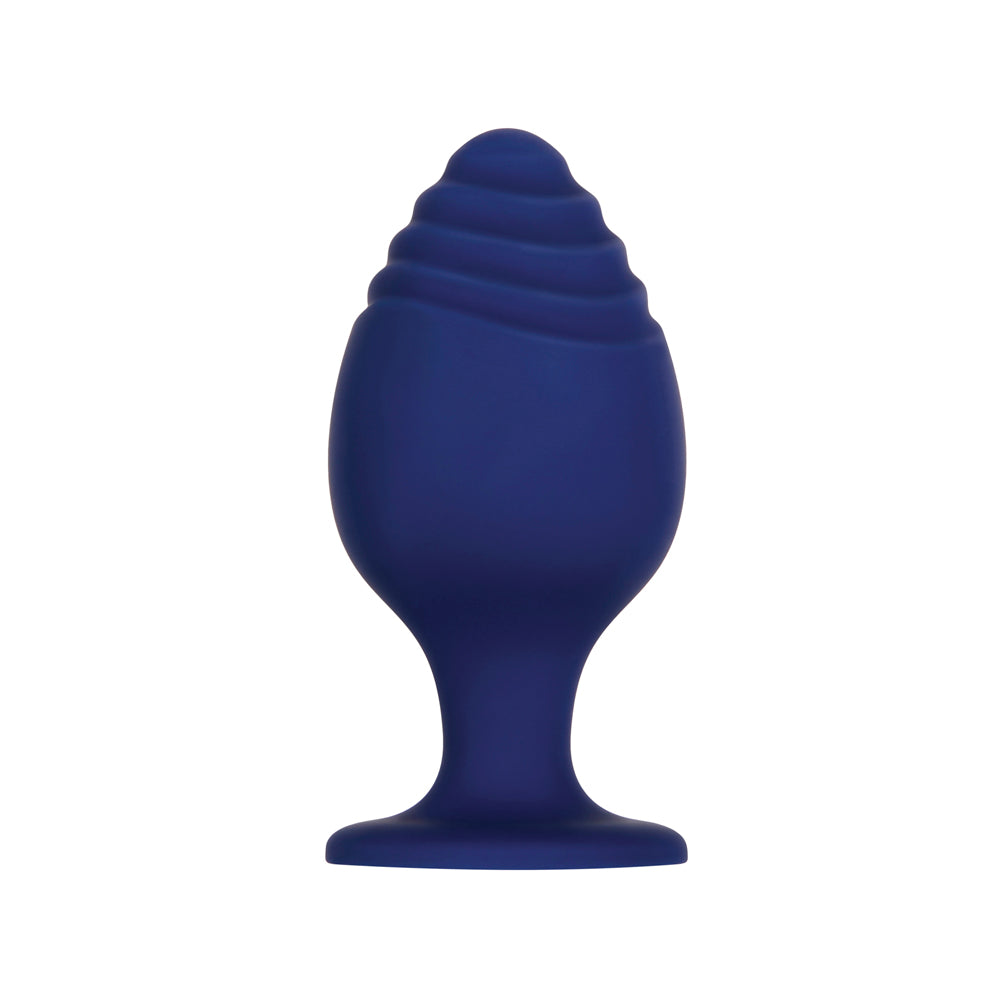 Evolved Get Your Groove On 3-Piece Silicone Anal Plug Set Blue
