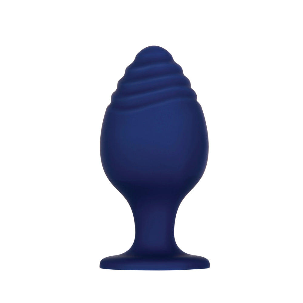 Evolved Get Your Groove On 3-Piece Silicone Anal Plug Set Blue