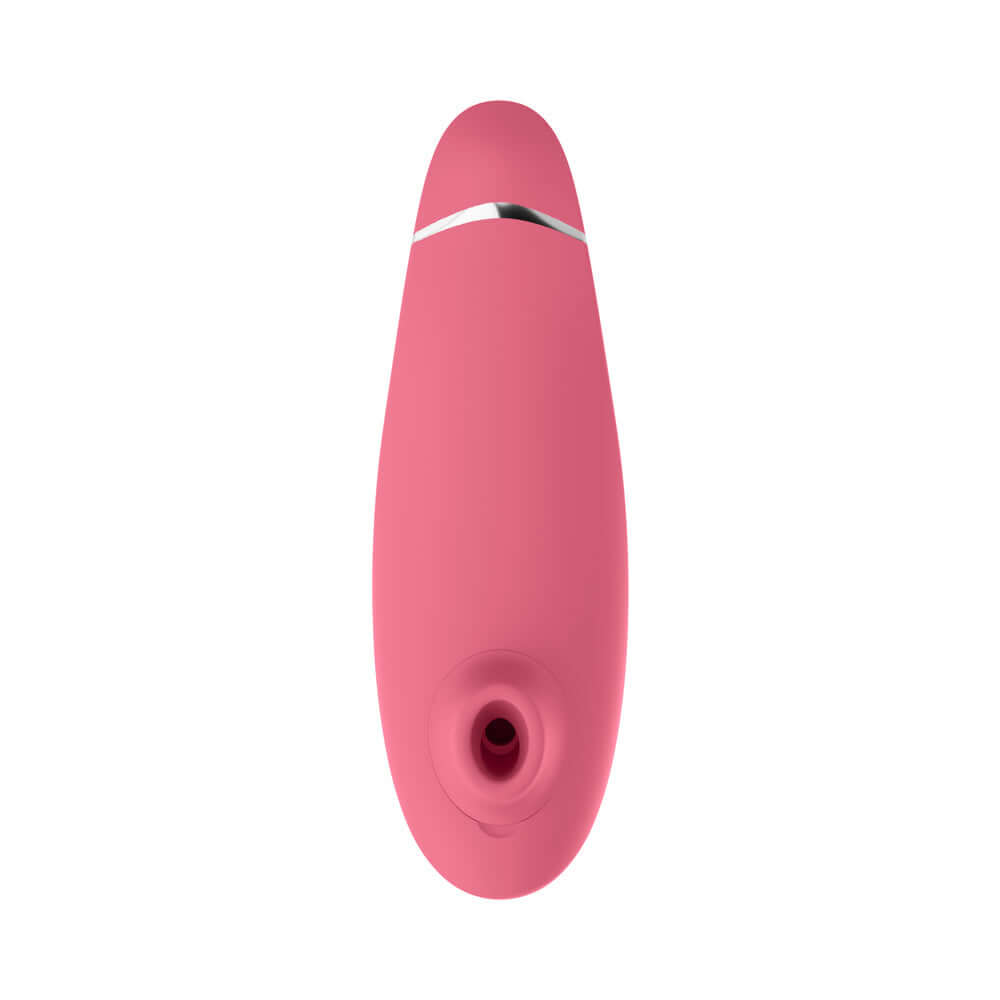 Womanizer Premium 2 Rechargeable Silicone Luxurious Pleasure Air Clitoral Stimulator Raspberry