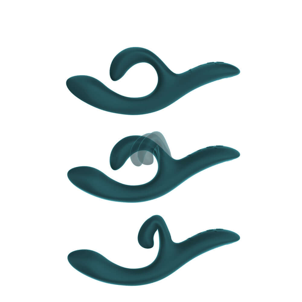 We-Vibe Date Night Special Edition Couple's Vibrator Set (Nova 2 & Pivot) Green Velvet