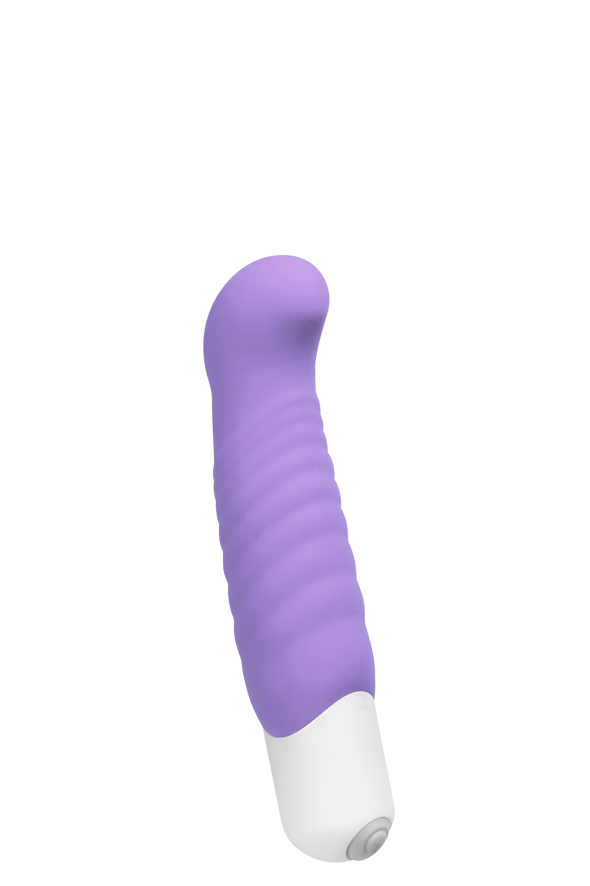 Vedo Inu Mini G-Spot Vibrator Orgasmic Orchid in purple silicone with curved design for targeted stimulation.