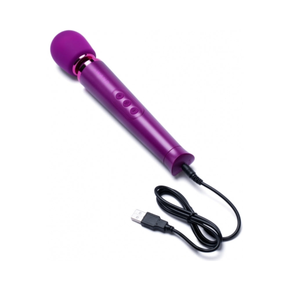 Le Wand Petite Rechargeable Massager Dark Cherry