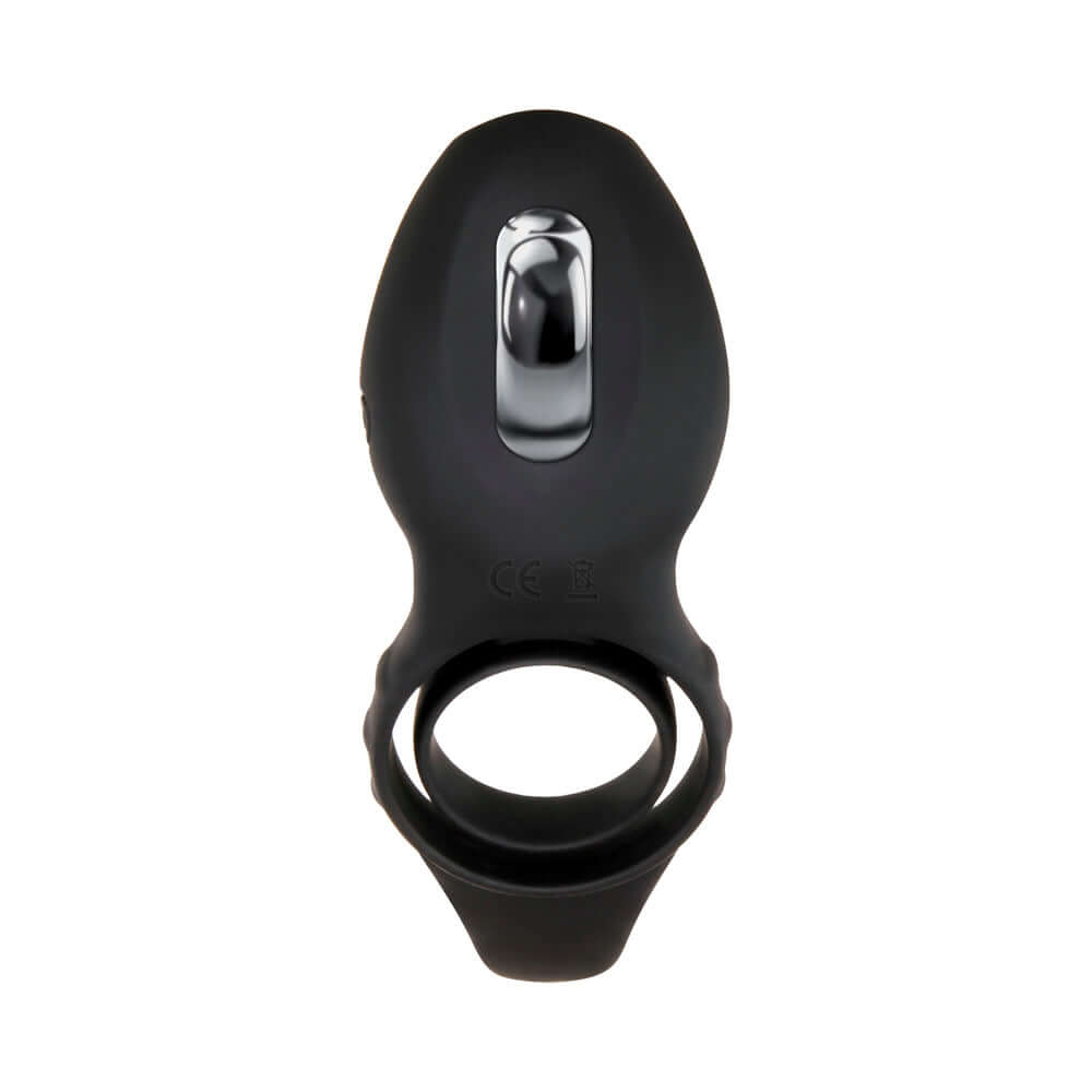 Zero Tolerance Mr. Flicker Remote-Controlled Flicking Tongue Vibrating Cockring Black