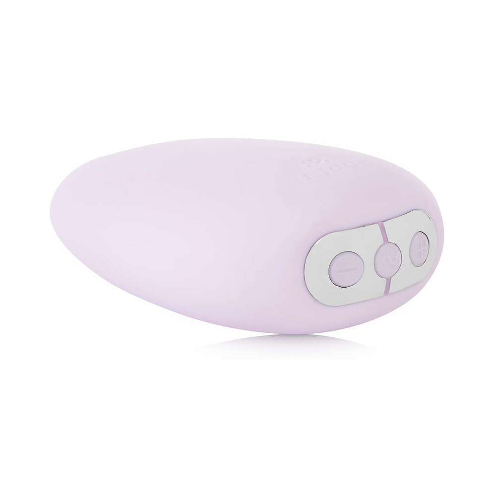 Je Joue Mimi Soft Soft Tip Clitoral Vibrator Lilac in soft silicone design with ergonomic shape and control buttons.