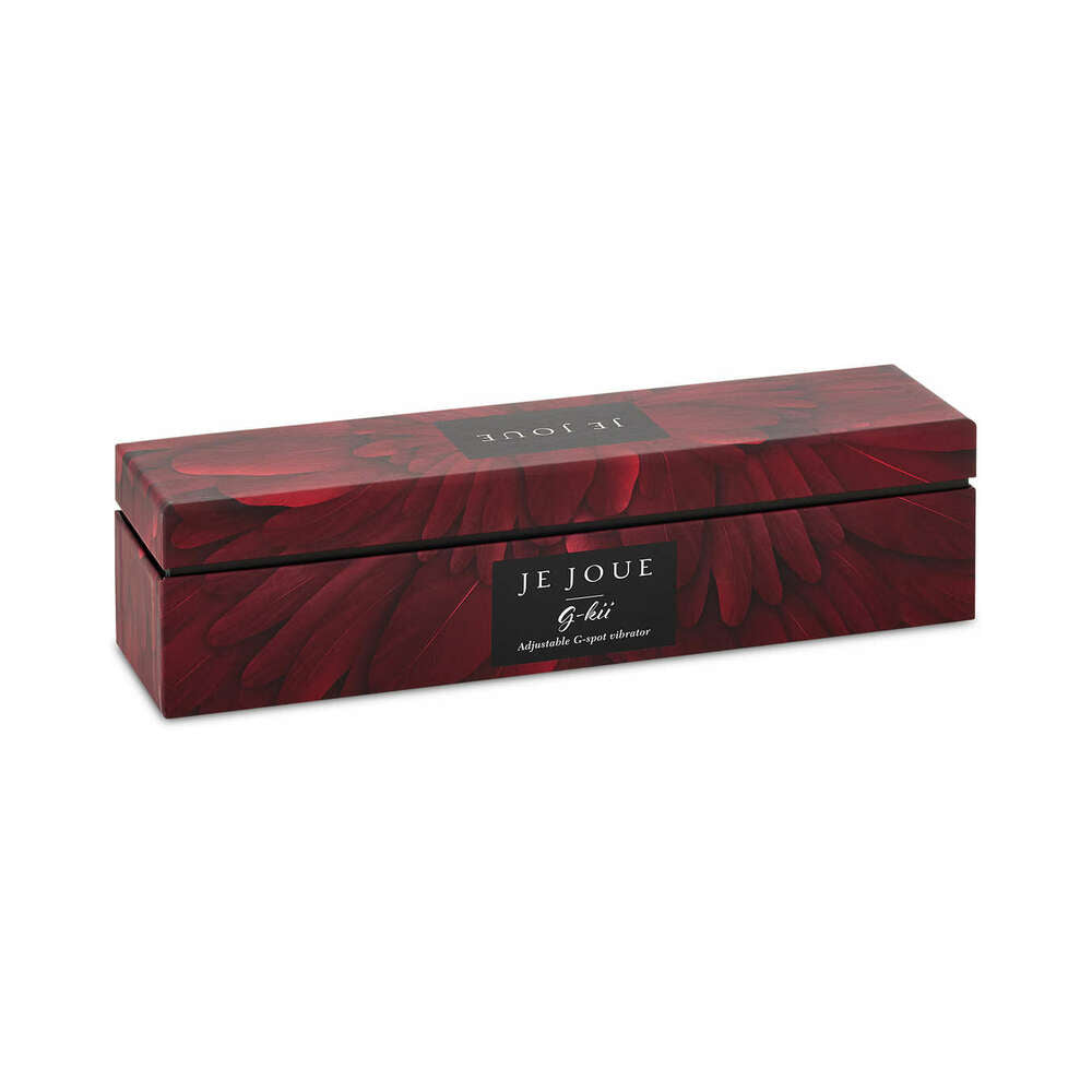 Je Joue G-Kii Dual Stimulator Vibrator Purple packaging with elegant floral design.