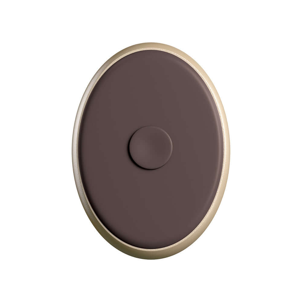 King Cock Elite 9 inches Vibrating Dual Density Silicone Realistic Dildo Brown