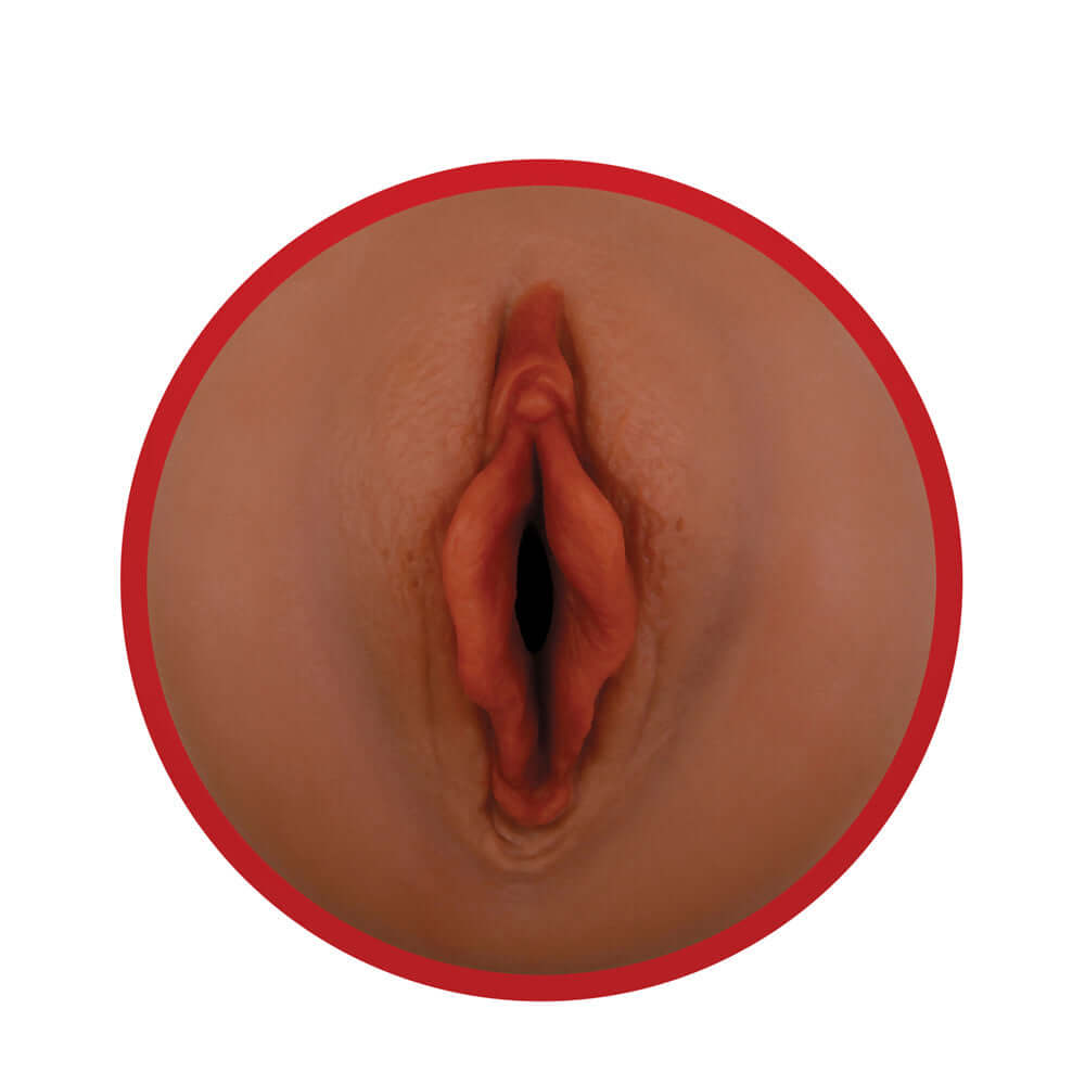 Zero Tolerance Pop On The Go Realistic Vagina Stroker Brown