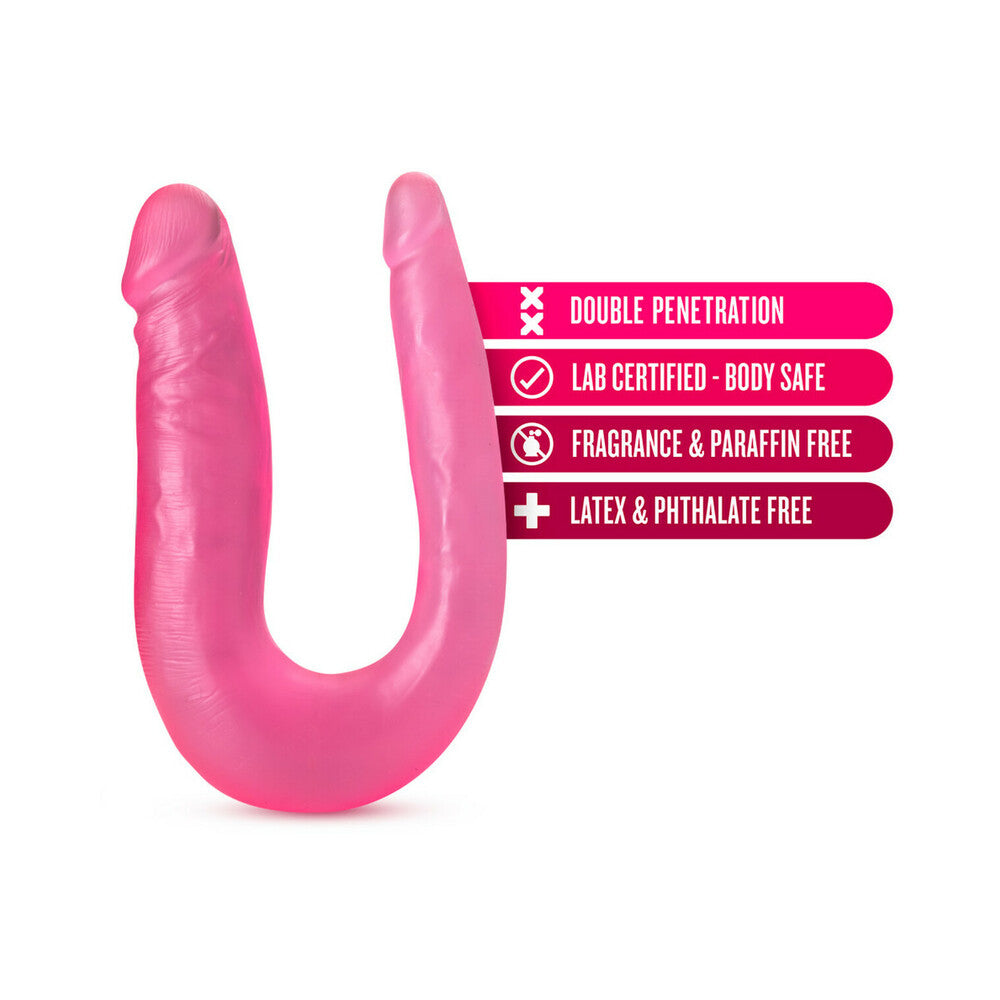 Blush B Yours Sweet Double Dildo 12.5 inches Pink