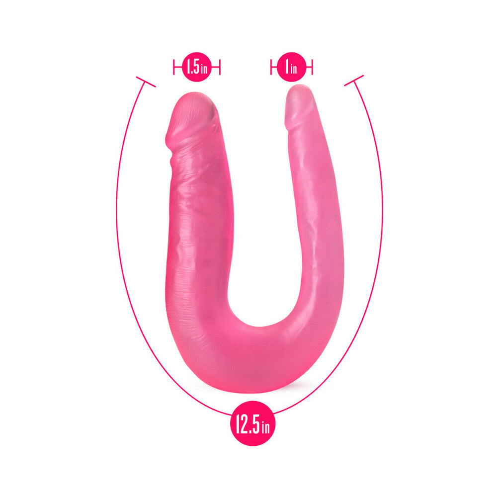 Blush B Yours Sweet Double Dildo 12.5 inches Pink