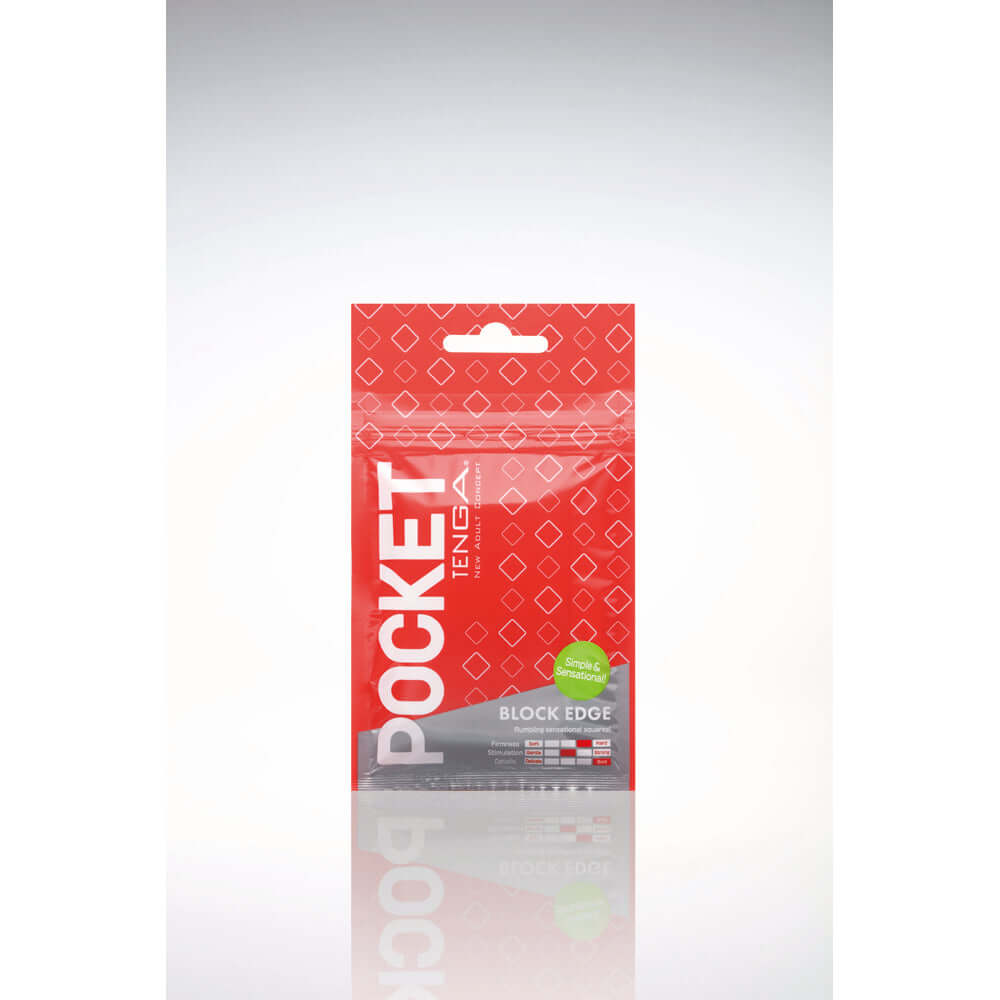 Tenga Pocket Masturbator Sleeve Block Edge