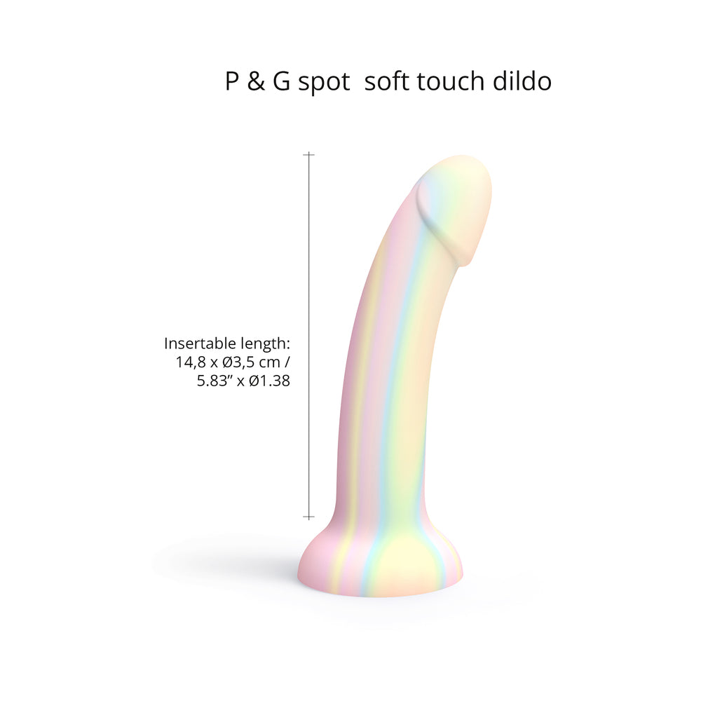 Love to Love Dildolls Fantasia Glow-in-the-Dark 7 inches Silicone Dildo Pastels